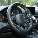 Couvre volant NORAUTO en silicone noir et bleu