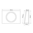 Caisson actif plat MTX RTF10P