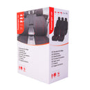 JEU COMPLET DE HOUSSES UNIVERSELLES, NOIR / ROUGE