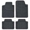 Jeu complet de tapis universels en PVC NORAUTO noir